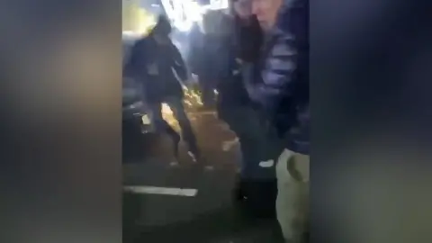 Ruth North Fireworks display