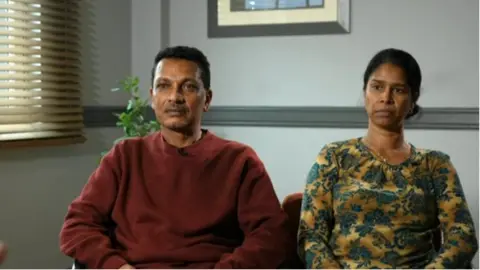 Suresh Seesahai (l) and Manasheey Seesahai 