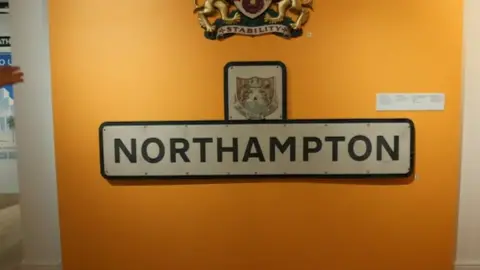 BBC Northampton sign