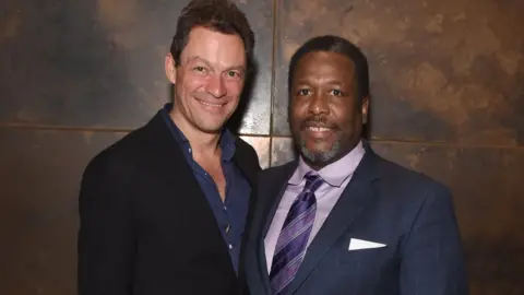Getty Images Dominic West and Wendell Pierce