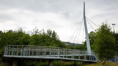 Getty Images Calzaghe Bridge