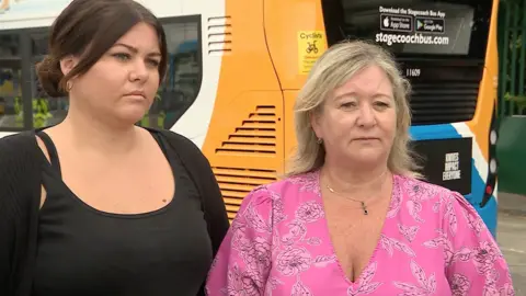 BBC Carly Barrett and Alison Madgin