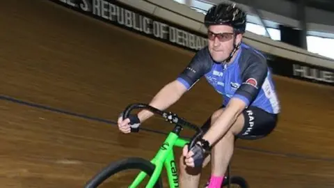 Dan Harvey Dan Harvey riding a bicycle