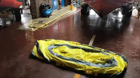 Redcar RNLI Rescued inflatables