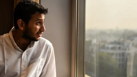 Getty Images This photo taken on November 20, 2018 shows Indian entrepreneur and founder of Oyo Rooms Ritesh Agarwal posing for a photo in New Delhi