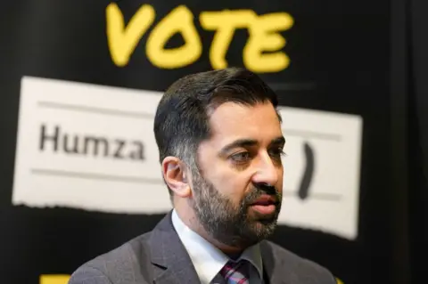 PA Media Humza Yousaf