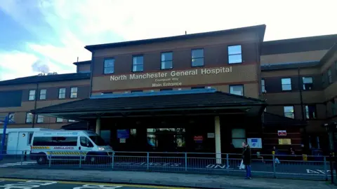 Geograph/Steven Haslington North Manchester Hospital