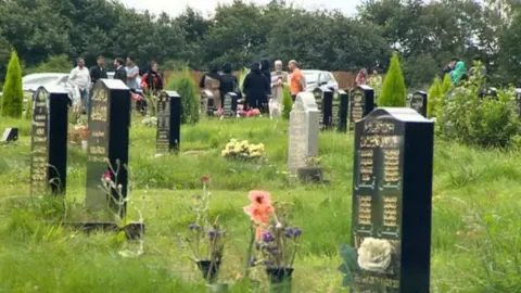 BBC A cemetery