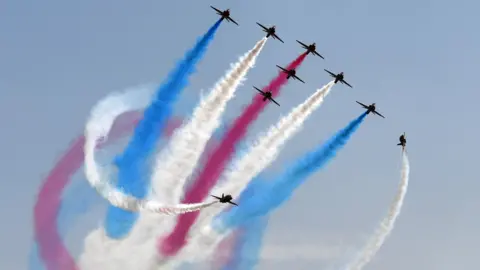 Getty Images The RAF Red Arrows