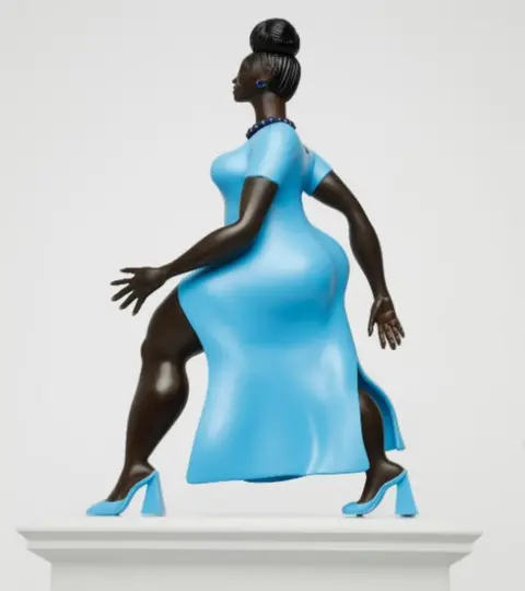James O Jenkins Tschabalala Self, Lady in Blue