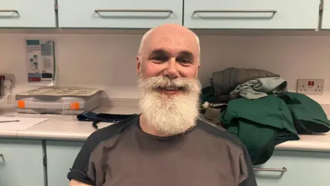 Patient Graeme Harrison at University Hospital Southampton