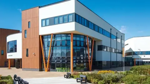 A general view picture of the new Broadmoor Hospital in Crowthorne, Berkshire, on a pleasant day.