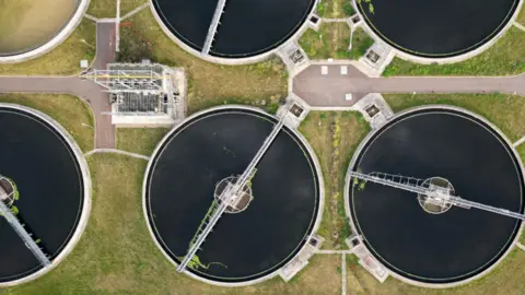 Getty Images London sewage plant