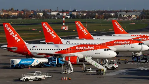 Reuters EasyJet planes