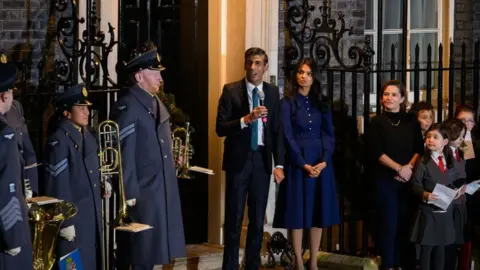 Getty Images Akshata Murty and Rishi Sunak