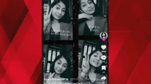 Zarah Sultana/TikTok Shot of Tik Tok