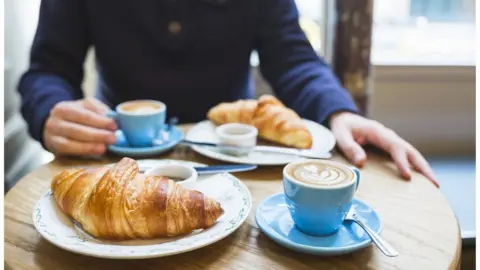 Getty Images Man with food