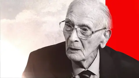 The veteran didn't tell his family about his role in the Normandy landings for 70 years.