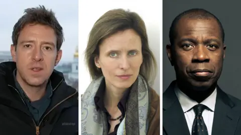 BBC BBC correspondents Nick Beake, Orla Guerin and Clive Myrie have all reported on the war inside Ukraine