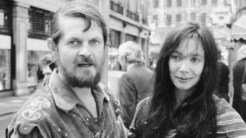 Getty Images Lord Bath with Hungarian actress Anna Gael