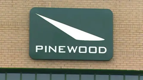 BBC Pinewood sign