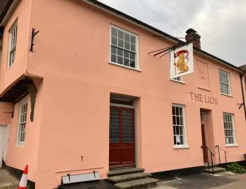 Guy Campbell/BBC Exterior shot of the renovated pub