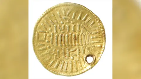 Andrew Williams/Norfolk County Council  Early medieval fake Arabic dinar