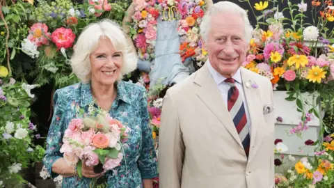 Reuters Charles and Camilla at Sandringham Flower Show