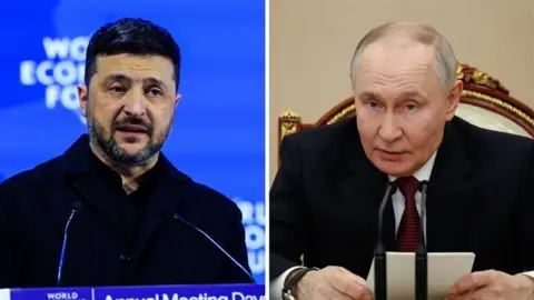 Zelensky and Putin