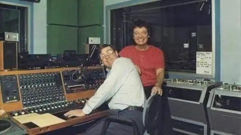 Billy and Wally at Radio Merseyside