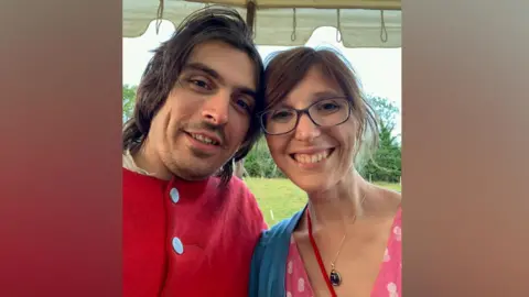 Ewbank’s Auctioneers/Bav Media Andrew Braund and his fiancée, Rachel Moseley.