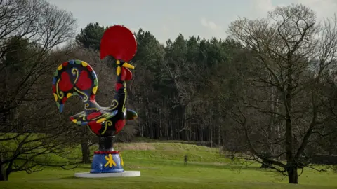 The artist/Yorkshire Sculpture Park Joana Vasconcelos at Yorkshire Sculpture Park