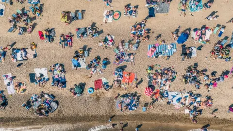 Getty Images aerial view of Southend