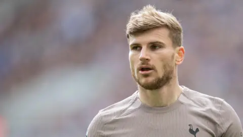 Timo Werner playing for Spurs