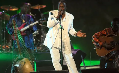 AFP Musician Mory Kanté (2010 file photo)