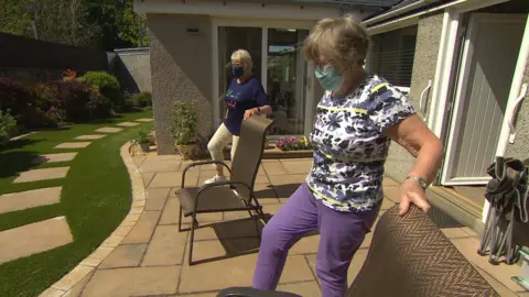 Mo Campbell and Kathleen Hendry