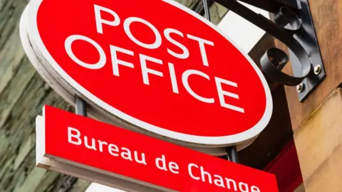 Getty Images Post Office sign