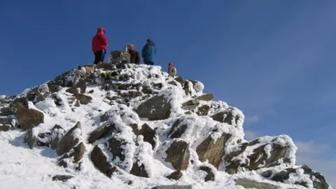 John S Turner/Geograph Snowdon summit