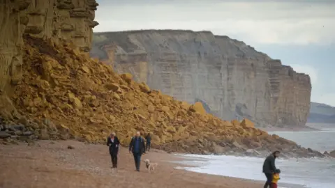 Finnbarr Webster/Getty Images November 2021 rockfall