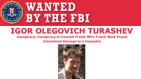 US Department of Justice Turashev wanted poster