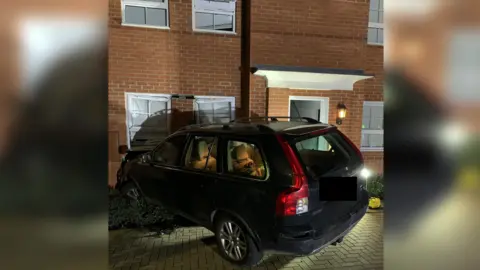 BCH Road Policing Unit Car in property
