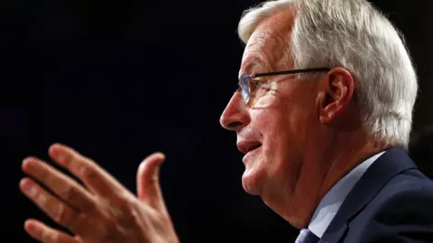 EPA Barnier at EU talks