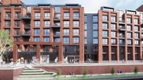 Birmingham City Council Artist impression of development