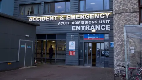 South Beds News Agency Watford General Hospital's A&E Unit