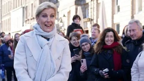 Reuters Sophie in Edinburgh as Duchess of Edinburgh