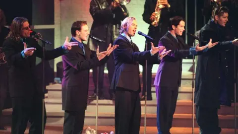 PA Media Boyzone performing in 1997