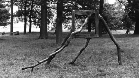 Yorkshire Sculpture Park David Nash, Standing Frame, 1982