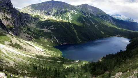 Tamerlan/Wikimedia Commons Morskie Oko lake in summer, Poland
