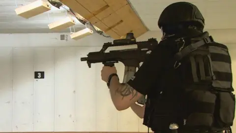 Firearms officer training