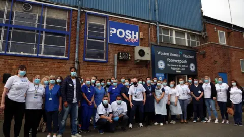 JOE DENT Posh vaccination staff